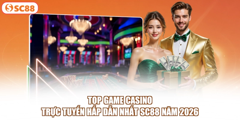 Top Game Casino Trực Tuyến Hấp Dẫn Nhất SC88 Năm 2026